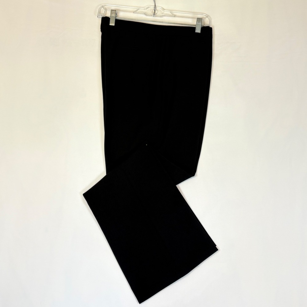 Anne Klein Suit Womens 33x31 Black Dress Pants Straight Leg Office Trousers